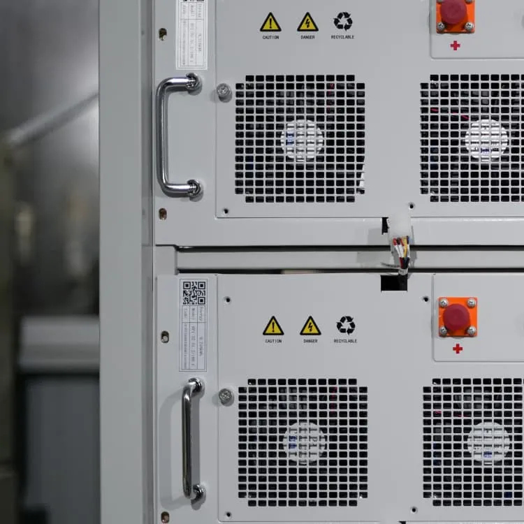 Battery cabinet thermal management system installed